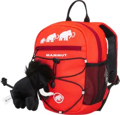 マムート MAMMUT アウトドア ファーストジップ 4 First Zip 4 リュックサック バックパック デイパック ぬいぐるみ付き キッズ用 子供 ジュニア 4L 2530-01540  253001540 3778 MAMMUTRED