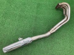 バリオス マフラー K289 カワサキ 純正 中古 バイク 部品 ZR250A 初期型 BALIUS コケキズ無し 車検 Genuine wS