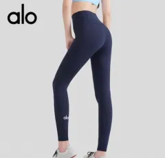 alo アローヨガ レギンス ブラック 9分 S 新品 フィットネスウェア ピラティス