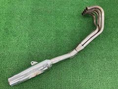 バリオス マフラー K289 カワサキ 純正 中古 バイク 部品 ZR250A 初期型 BALIUS ノーマル 修復素材やカスタム素材に Am