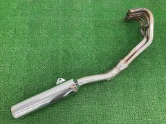 バリオスII マフラー K406 カワサキ 純正 中古 バイク 部品 ZR250B 後期 バリオス2 BALIUS2 ノーマル 車検 Genuine tL