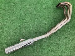 バリオス マフラー K289 カワサキ 純正 中古 バイク 部品 ZR250A 初期型 BALIUS 修復素材に 車検 Genuine lD