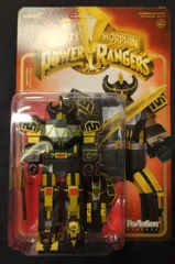 SUPER 7 ReAction FIGURES MEGAZORD(BLACK & GOLD)