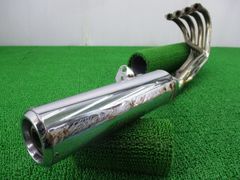 バリオスII マフラー K367 カワサキ 純正 中古 バイク 部品 ZR250B 前期型 機能的問題なし ノーマルマフラー 車検 Genuine uL