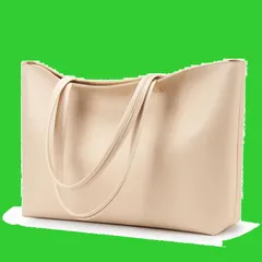 ショルダーバッグ 大容量 レディース メンズ トートバッグ 肩掛けバッグ 大きめ エコレザー 合皮 シンプル 無地 [KALIDI] A4 横型 男女兼用 ビジネス 内ポケット有り ファスナー付き