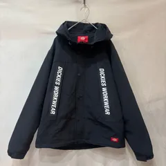 Dickies ディッキーズ マウンテンパーカー 黒 赤 M ユニセックス USED