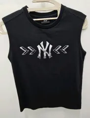 MLB ニューヨーク・ヤンキース キッズ ブラック ノースリーブ Tシャツ