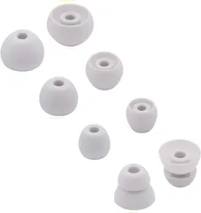 4サイズ シリコン製 4ペア 用 イヤホン Flex スモークグレー（Flex s Beat イヤーチップ Lgray） イヤーピース A-Focus