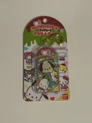 サンリオ チョコレート チャーム マスコット キーホルダー ポチャッコ