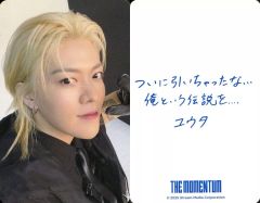 [중고] 컬렉션 카드 (남성) NCT 127 / 유우타 (YUTA) / 뒷면 인쇄 메시지 포함 / [NCT 127 4TH TOUR 'NEO CITY : JAPAN - THE MOMENTUM'] 회장 한정 상품 구입 특전 랜덤 포토 카드