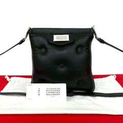 美品】マルジェラ グラムスラム ラムスキン ショルダーバッグ ブラック 