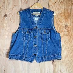 Eddie Bauer Semi Flare Denim Used y2k - メルカリ