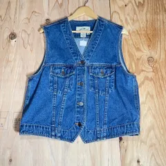 Eddie Bauer denim vest