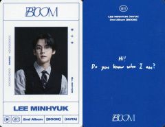 LEE MINHYUK HUTA 2nd Album BOOM トレカ ミニョク - メルカリ