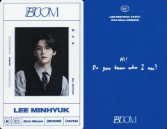 【中古】コレクションカード(男性) BTOB/イ・ミンヒョク(LEE MIN HYUK)/裏面印刷メッセージ入り/CD「BOOM」(PHOTOBOOK Ver.)初回限定封入特典IDカード