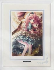 克直筆サイン入り複製原画（額付き）<Dream memory> 克直筆サイン入り複製原画（額付き）<Dream memory> - メルカリ