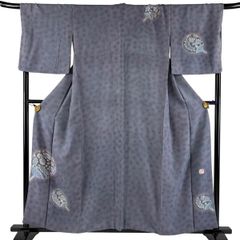 新品未使用 正絹 紋紗 道中着 雪輪文様 夏単衣 スリーシーズン 極上の