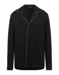 バルマン メンズ トップス シャツ BALMAIN 柄入りシャツ Black ブラックのサムネイル