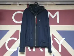 セレクオン ウーブンパッチ ダブルプラケット フード ジップアップ アウター ジャケット M 95 L 100