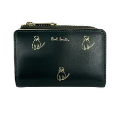 PaulSmith(ポールスミス) キーケース - ダークグリーン 4連フック/ネコ/L字ファスナー レザー
