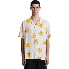 ティーシーエスエス メンズ トップス シャツ 半袖 The Critical Slide Society Seeker ShortSleeve Resort Shirt Mens White ホワイトのサムネイル