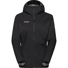 マムート レディース アウター ジャケット・ブルゾン フーデッドジャケット ジャケット Mammut Ducan Light HS Hooded Jacket Womens Black ブラックのサムネイル