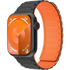 【新品】 BinGeLi コンパチブル アップルウォッチ バンド マグネット シリコン スポーツ49 46 45 44 42 41 40 38mm 交換用 高級 Watch ベルト Ultra2/Ultra Series 10 9 8 SE2 7 6 SE 1