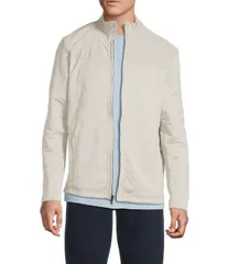 ダニエル クレミュ メンズ アウター ジャケット・ブルゾン キルティング Cremieux Blue Label Quilted FullZip Jacket Ecru エクリュのサムネイル