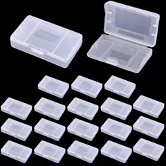 Quikaboo GBA ケース ソフト ゲームボーイアドバンス 収納 収納ケース 箱 保護ケース カセット DS アドバンス (20個セット) [20個セット]