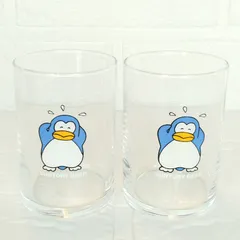 サントリー ペンギン グラス 2点セット SUNTORY BEER ノベルティ 昭和レトロ