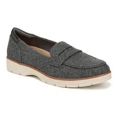 ドクター・ショール レディース シューズ スリッポン・ローファー Dr Scholls Nice Day Womenslipon Loafers Charcoal Fabric チャコール