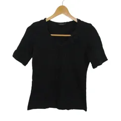 インゲボルグ カットソー シャツ 半袖 コットン100% ブランド トップス 黒 レディース 9サイズ ブラック INGEBORG 【中古】のサムネイル
