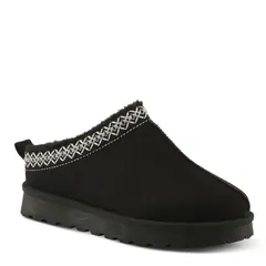 フレクサス レディース シューズ サンダル スエード Flexus by Spring Step Alexon Womens Faux Suede SlipOn Clogs Black ブラック