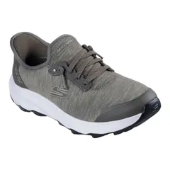 スケッチャーズ レディース シューズ スニーカー Skechers Hands Free Slipins Ridge Oak Womens Trail Shoes Dark Taupe トープ