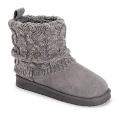 ムクルクス レディース シューズ ブーツ・レインブーツ Essentials by MUK LUKS Laurel Womens Winter Boots Gray グレー