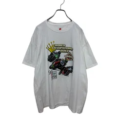 【Hanes】 World Champion Ship 2013 9th Vintage Festival モーターサイクル Tシャツ S-5762