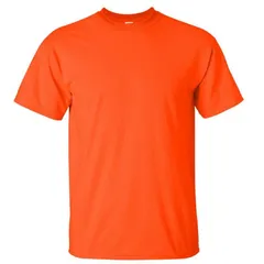 ギルダン メンズ トップス Tシャツ コットン Gildan Mens Ultra Cotton Short Sleeve TShirt Orange オレンジ