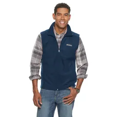 コロンビア メンズ アウター ジャケット・ブルゾン Tシャツ ベスト フリース Mens Columbia Steens Mountain Fleece Vest Collegiate Navy ネイビー