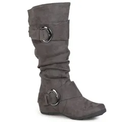 ジュルネ コレクション レディース シューズ ブーツ・レインブーツ Journee Collection Jester Womens KneeHigh Boots Gray グレー