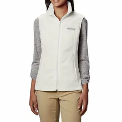 コロンビア レディース アウター ジャケット・ブルゾン プチ ベスト フリース Petite Columbia Benton Springs Fleece Vest Sea Salt