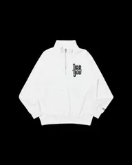 新品未使用 24k x TJBB Half Zip Sweat 24karats THE JET BOY BANGERZ スウェット 長袖 ホワイト XLサイズ グッズ コラボレーション 管理番号：2083-4620のサムネイル