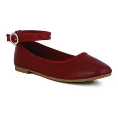 ロンドンラグ レディース シューズ サンダル London Rag Danseur Womens Ballet Flats Burgundy バーガンディ