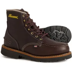 ソログッド メンズ シューズ ブーツ・レインブーツ レザー Thorogood 6 1957 Series Work Boots Waterproof Leather Wide WIdth For Mのサムネイル