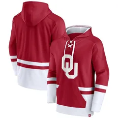 アンブランデッド レディース トップス Tシャツ パーカー Unbranded Mens Fanatics Branded Crimson Oklahoma Sooners First Battle Pullover Hoodie Okl Red レッド