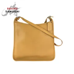 美品 COACH コーチ オールドコーチ ベージュ シルバー金具 レザー F9P 9073 ショルダーバッグ メッセンジャーバッグ レディース 600891【中古】