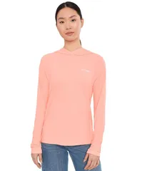 コロンビア レディース アウター パーカー・スウェット Columbia PFG Solar Stream II Hoodie Tiki Pink ピンクのサムネイル