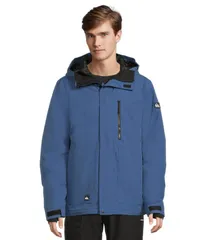 クイックシルバー メンズ アウター コート ジャケット Quiksilver Mission Solid Snow Jacketrue Navy ネイビーのサムネイル