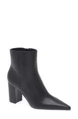 マンゴ レディース シューズ ブーツ・レインブーツ ヒール MANGO Cobo Block Heel Bootie Black ブラック
