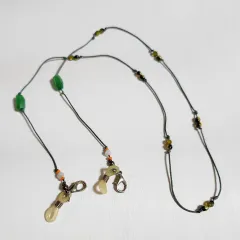 ビーズメガネストラップ/マスクストラップ / ハンドメイド 옥공예