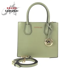 新品未使用 Michael Kors マイケルコース グリーン ゴールド金具 レザー トートバッグ ショルダーバッグ 2WAY レディース 601849 新品【中古】